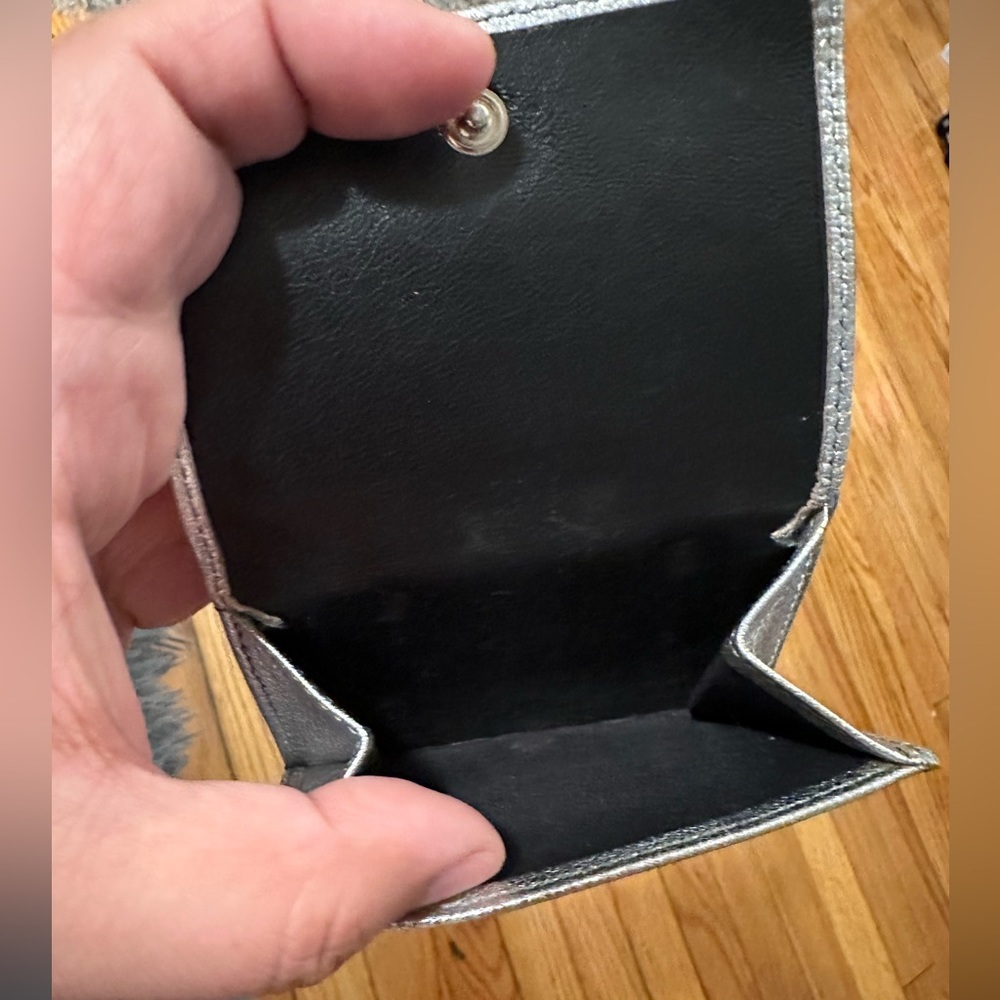EUC Silver Balenciaga Wallet - Picture 2 of 11